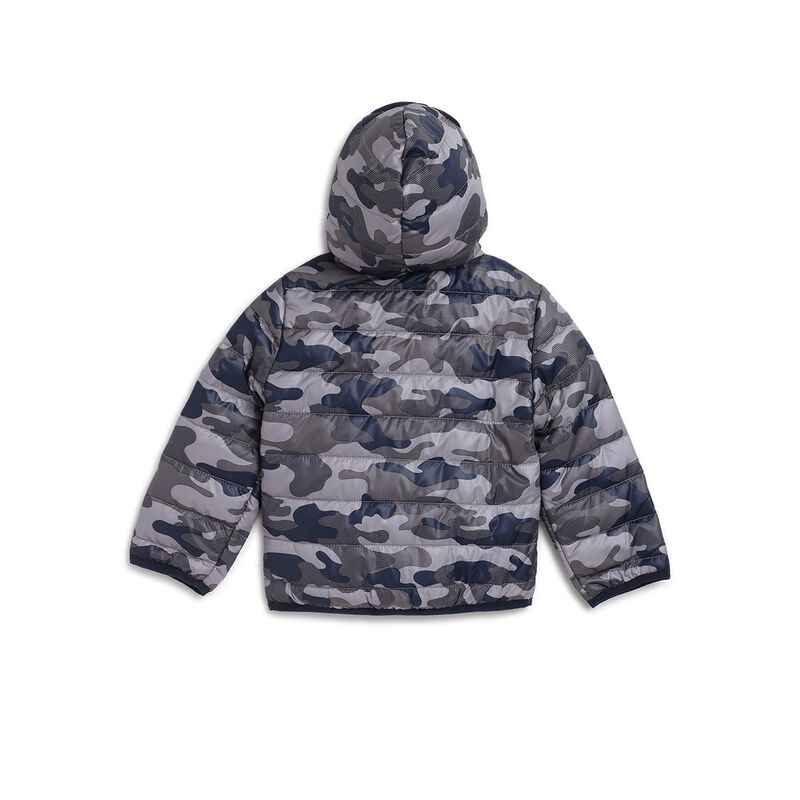 Jacket with Camouflage Print image number 1